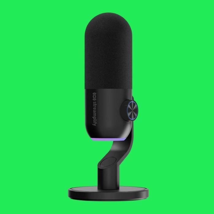 Микрофон Streamplify MIC MINI-48-RGB-ST Black (SPMC-MM1C327.11) изображение 7