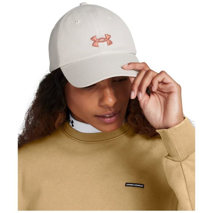 Кепка Under Armour UA Women's UA Blitzing Adj попелясто-бежевий 1376705-114 (197777371225) зображення 3