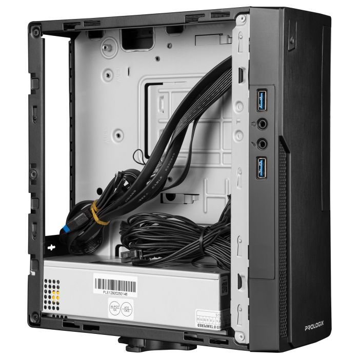 Корпус для ПК Prologix E129 Mini VESA Black 200W изображение 5