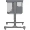 Кроватка Lionelo приставная Aurora GREY MONUMENT (LO-AURORA GREY MONUMENT) изображение 4