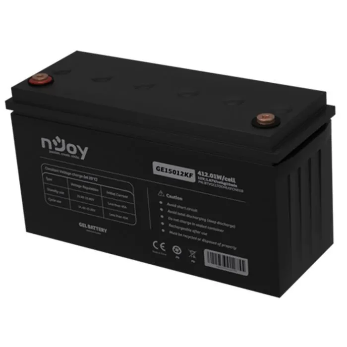 Батарея к ИБП nJoy 12V 150Ah (BTVGCLTODHLKFCN01B) GEL (GE15012KF) изображение 3