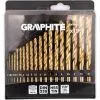 Набор сверл Graphite по металлу, HSS TiN, 1-10мм, кейс, 19шт (54T950) изображение 7