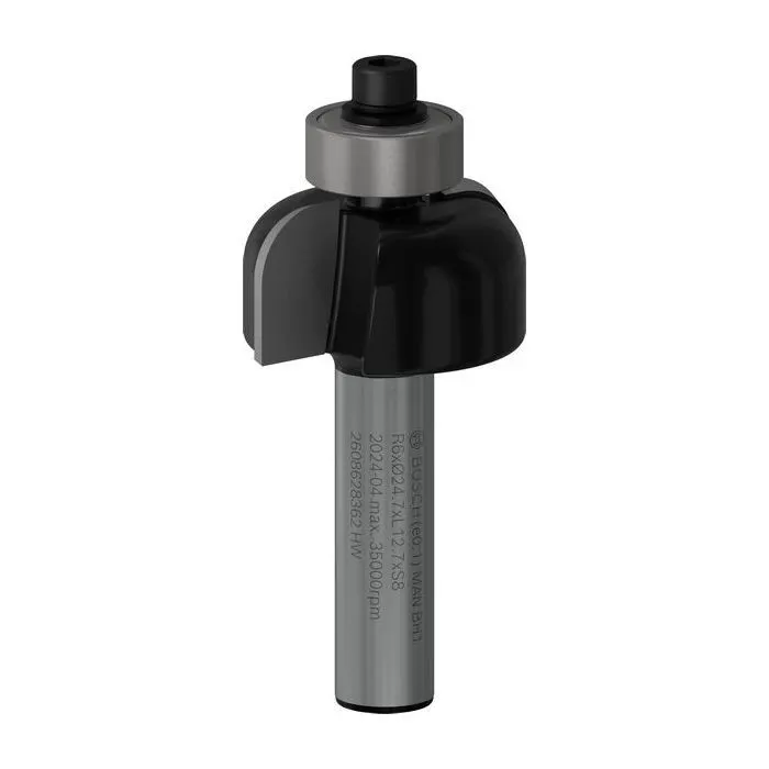 Фреза Bosch Professional, Std S8, профільна E, R6, D24.7, L13 (2.608.628.362)