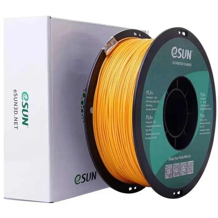 Пластик для 3D-принтера eSUN PLA+ 1,75mm 1kg Gold (PLA+P175J1)