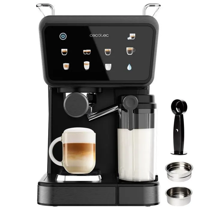 Рожковая кофеварка эспрессо Cecotec Power Espresso Touch ColdBrew Latte (A01_EU01_108986) изображение 2