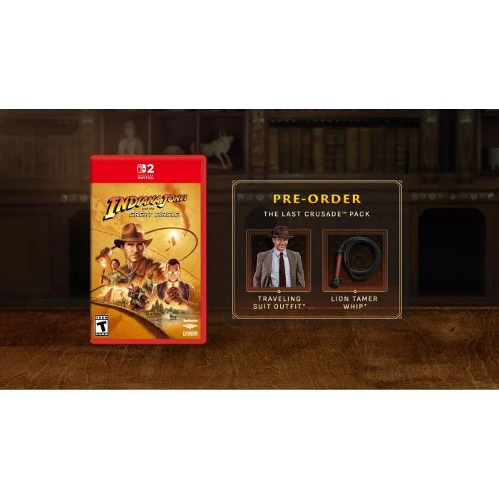 Гра Nintendo 2 Indiana Jones and the Great Circle, картридж (1199001) зображення 7