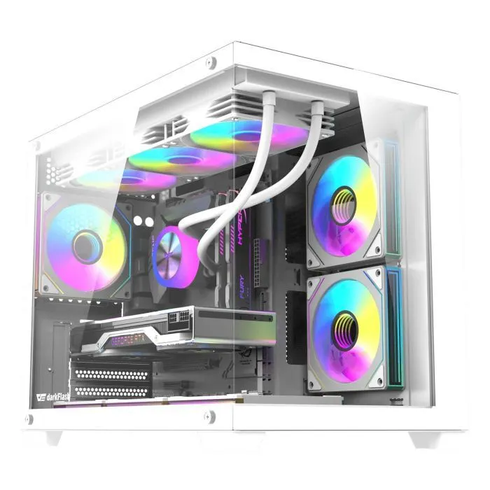 Корпус для ПК DARKFLASH B275 PRO WHITE зображення 2