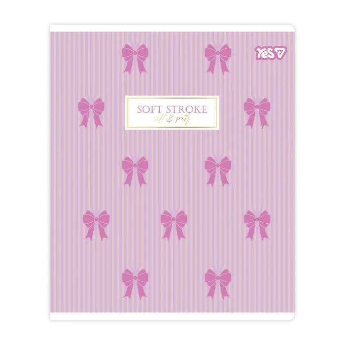 Тетрадь Yes Pink bow А5 12 листов клетка (768564) изображение 2