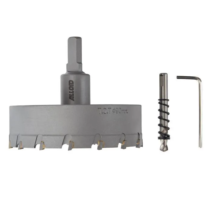 Сверло Alloid Base, корончате, твердосплавне, по металу, 90мм (TS-10090) изображение 3