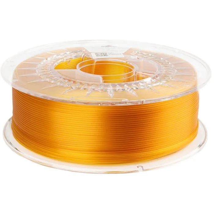 Пластик для 3D-принтера Spectrum PET-G Premium Transparent 1.75mm 1kg Yellow (80049) зображення 2