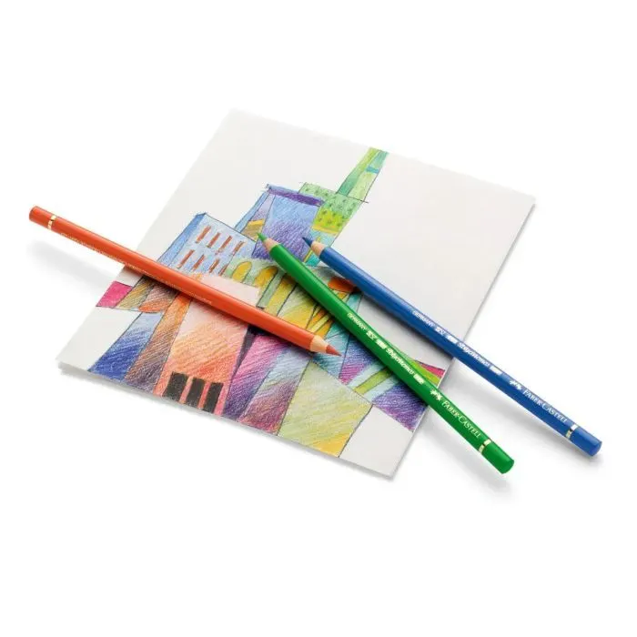 Карандаши цветные Faber-Castell POLYCHROMOS 40 кольорів з аксесуарами, 210054 (32670) изображение 5