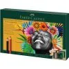 Карандаши цветные Faber-Castell POLYCHROMOS 40 кольорів з аксесуарами, 210054 (32670)