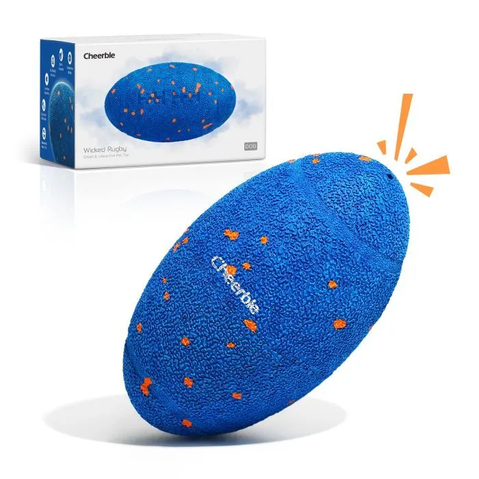Игрушка для собак Cheerble Wicked Rugby (Royal Blue) (CWQ06B) изображение 3