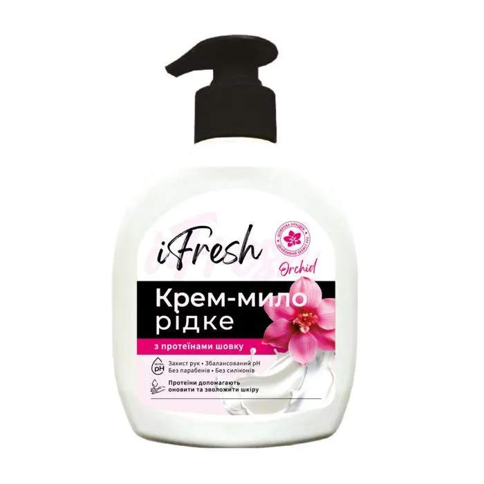 Жидкое мыло iFresh Silk orchid С протеинами шелка 300 мл (4820268102393)