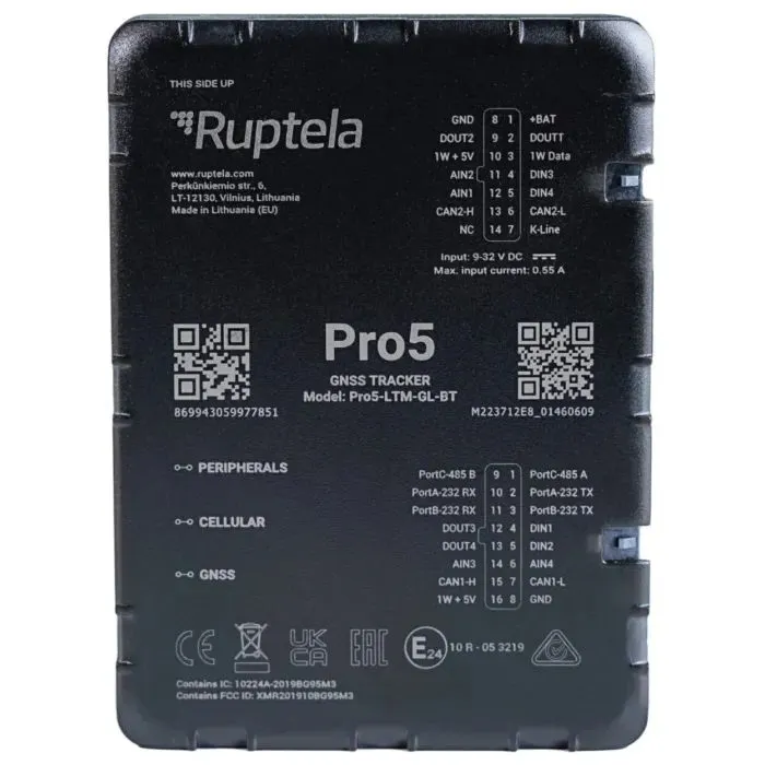 GPS-трекер для авто Ruptela Advanced CAN Tracker Pro5 (Pro5)