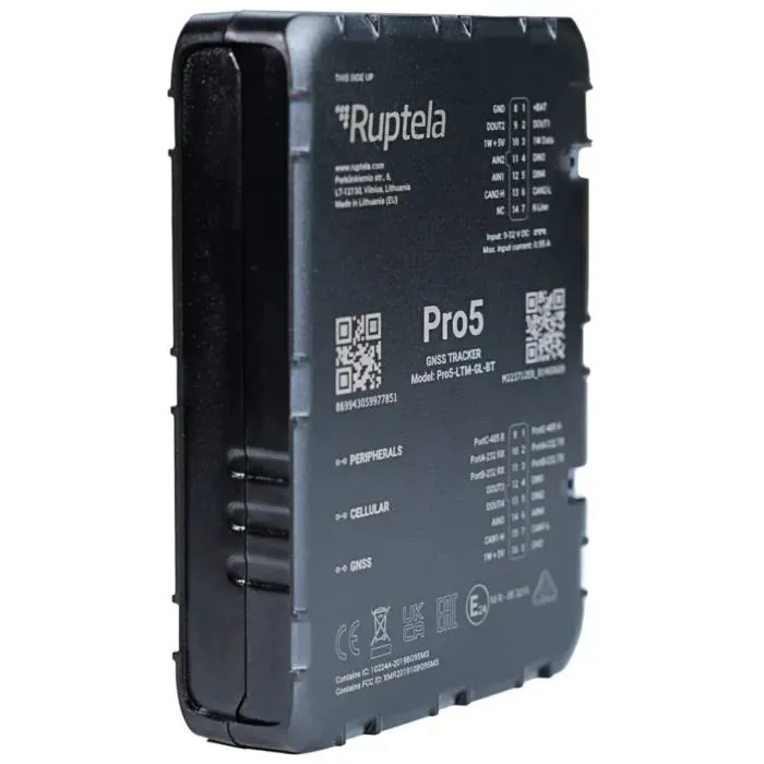 GPS-трекер для авто Ruptela Advanced CAN Tracker Pro5 (Pro5) зображення 3