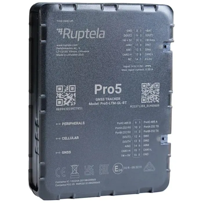 GPS-трекер для авто Ruptela Advanced CAN Tracker Pro5 (Pro5) зображення 4
