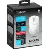 Мишка Defender Arcade GM-381 Wireless/Bluetooth White (52382) зображення 4
