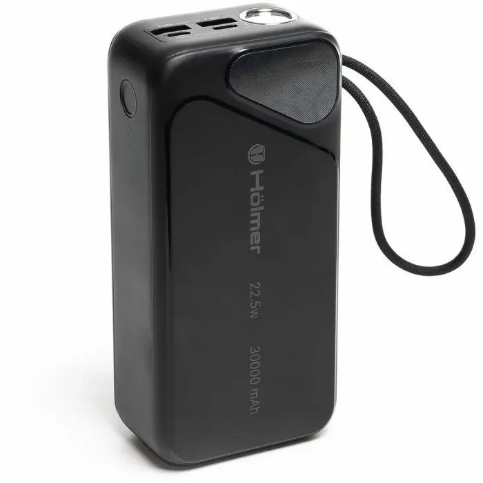Батарея универсальная Hölmer NRG-02 Cheetah 30000mAh 22.5W Black (NRG-02 Cheetah) изображение 4