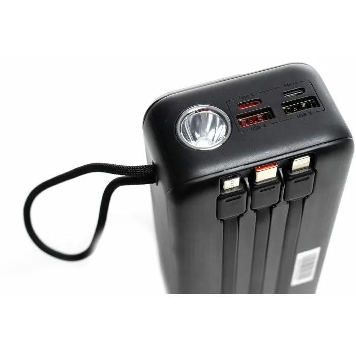 Батарея универсальная Hölmer NRG-02 Cheetah 30000mAh 22.5W Black (NRG-02 Cheetah) изображение 7
