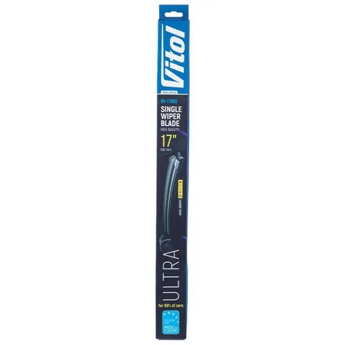 Щетка стеклоочистителя Vitol ULTRA 17" - 430 мм (VU-17430) изображение 3