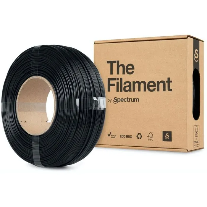 Пластик для 3D-принтера The Filament PLA HS 1.75mm 1kg ReFill BLACK, MIDNIGHT (TF-24070) изображение 3