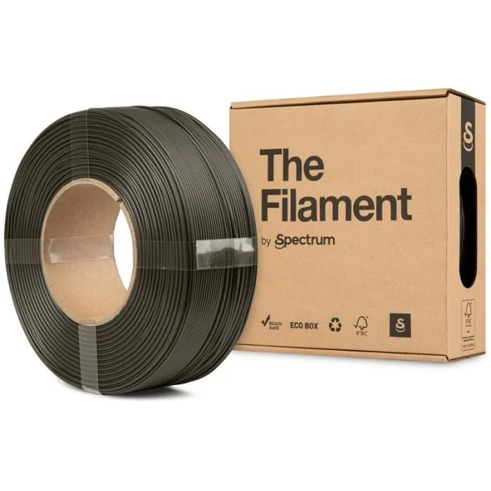 Пластик для 3D-принтера The Filament PLA Matte 1.75mm 1kg ReFill OLIVE, MILITARY (TF-24157) изображение 3