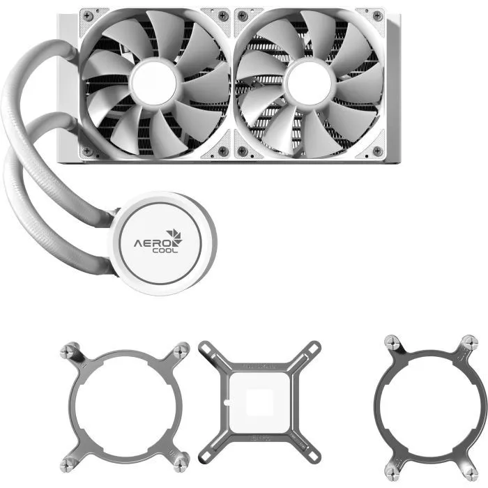 Система рідинного охолодження AeroCool Abyss L240R White (ACLA-AB24117.21) зображення 5