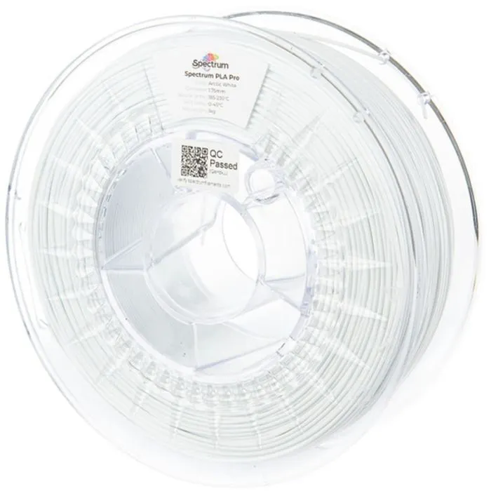 Пластик для 3D-принтера Spectrum PLA Pro 1.75mm 1kg White, Arctic (80113)