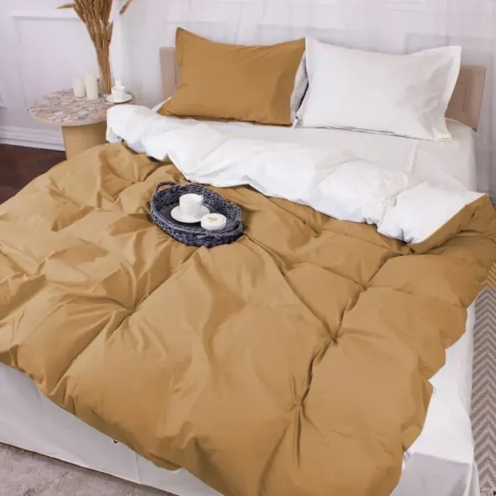 Постільна білизна MirSon Poplin Line 002 + 015 Lorena 175 x 210 (2200006280040)