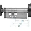 Розумний замок SEVEN LOCK SL-7773BF black (SL7773BFb(40-106)) зображення 4