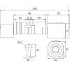 Розумний замок SEVEN LOCK SL-7773BF black (SL7773BFb(40-106)) зображення 5