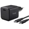 Зарядное устройство Trust USB-C PD65W GaN PPS black (26046_TRUST)