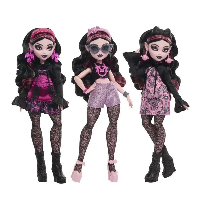 Лялька Monster High Набір з лялькою Дракулора "Шафа жахо-образів" (JMG63) зображення 3