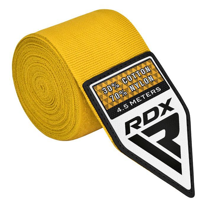 Бинт для спорту RDX WX Professional Boxing Hand Wraps Blue 4.5м (HWX-RU+)