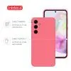 Чохол до мобільного телефона Intaleo Silicone Samsung Galaxy A35 Pink (1283126600180) зображення 3