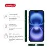 Чохол до мобільного телефона Intaleo SoftShell Apple iPhone 16 Plus Dark Green (1283126609237) зображення 3