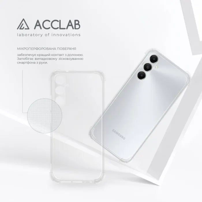 Чохол до мобільного телефона ACCLAB ShockProof Samsung Galaxy A05s Transparent (1283126590528) зображення 5