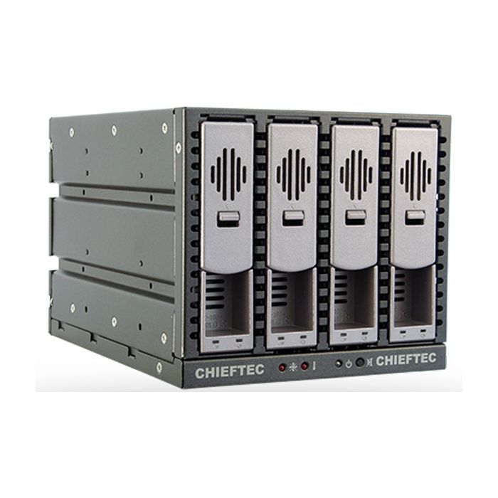 Бэкплейн Chieftec 3x5.25"/4x3.5" Hot-Swap (SST-3141SAS)