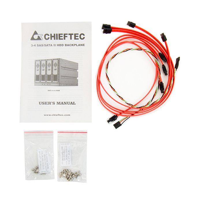 Бэкплейн Chieftec 3x5.25"/4x3.5" Hot-Swap (SST-3141SAS) изображение 4