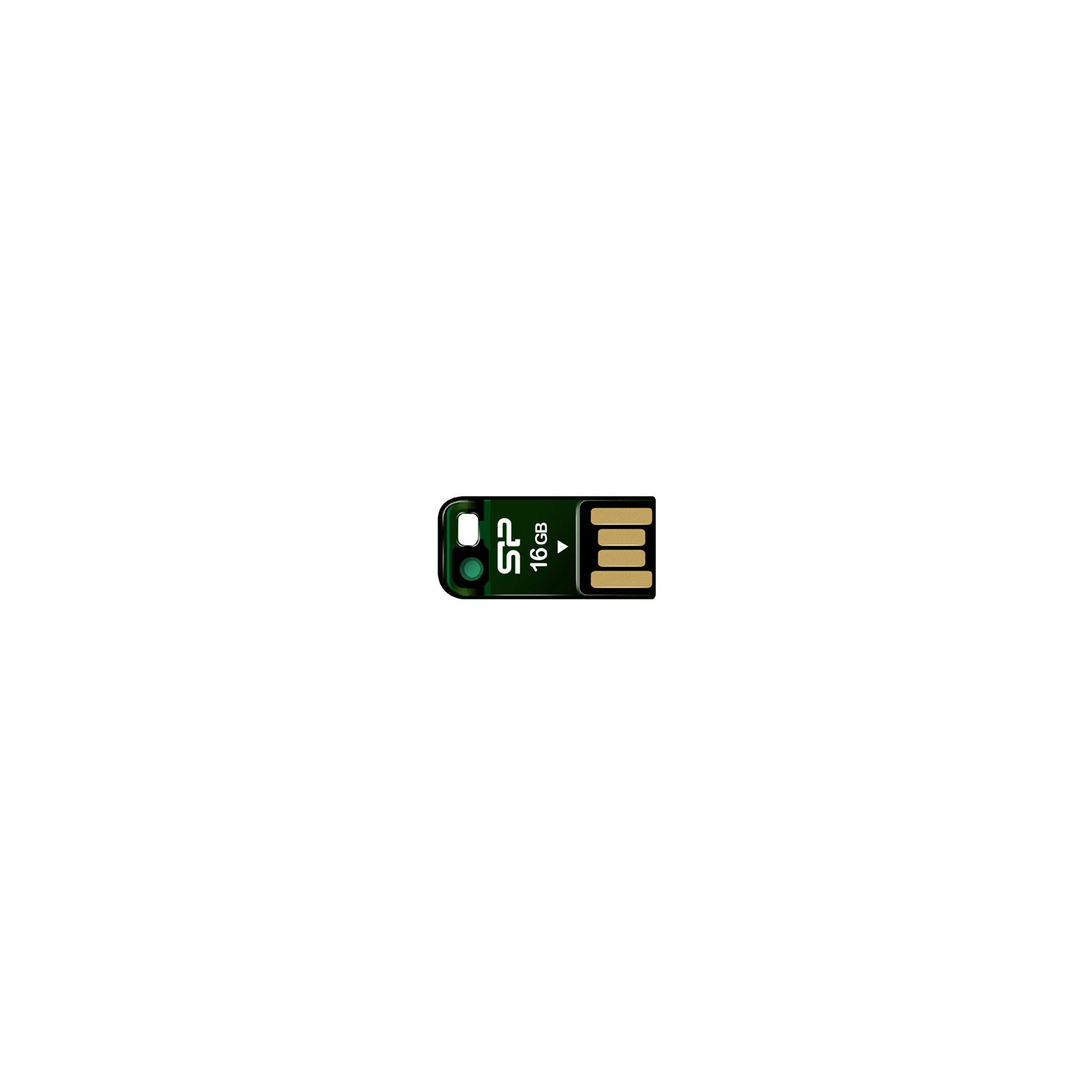 USB флеш накопитель Silicon Power 16Gb Touch T02 Green (SP016GBUF2T02V1N)