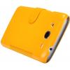 Чохол до мобільного телефона Nillkin для Samsung I9152 /Fresh/ Leather/Yellow (6076971) зображення 5