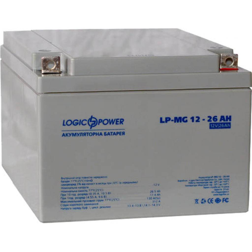 Батарея до ДБЖ LogicPower MG 12В 26Ач (2675)