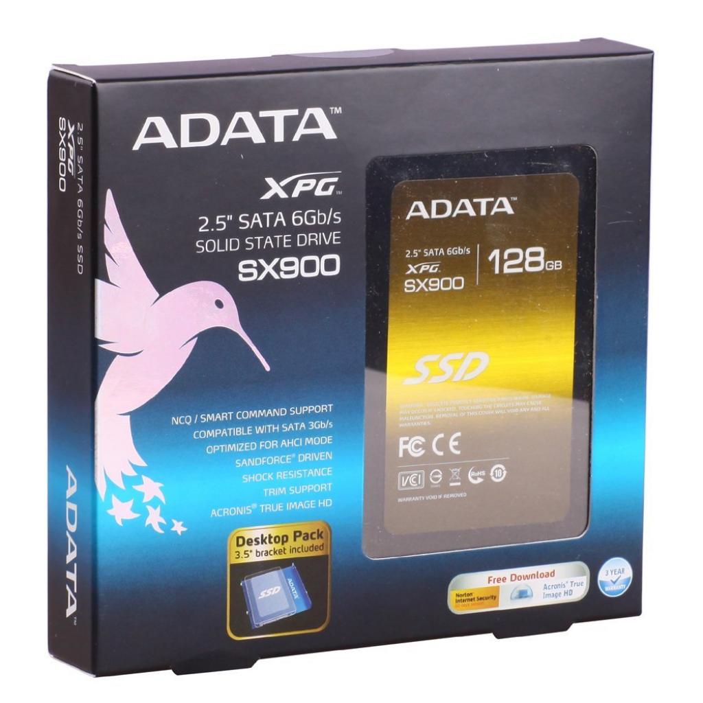 Накопитель SSD 2.5" 128GB ADATA (ASX900S3-128GM-C) изображение 3