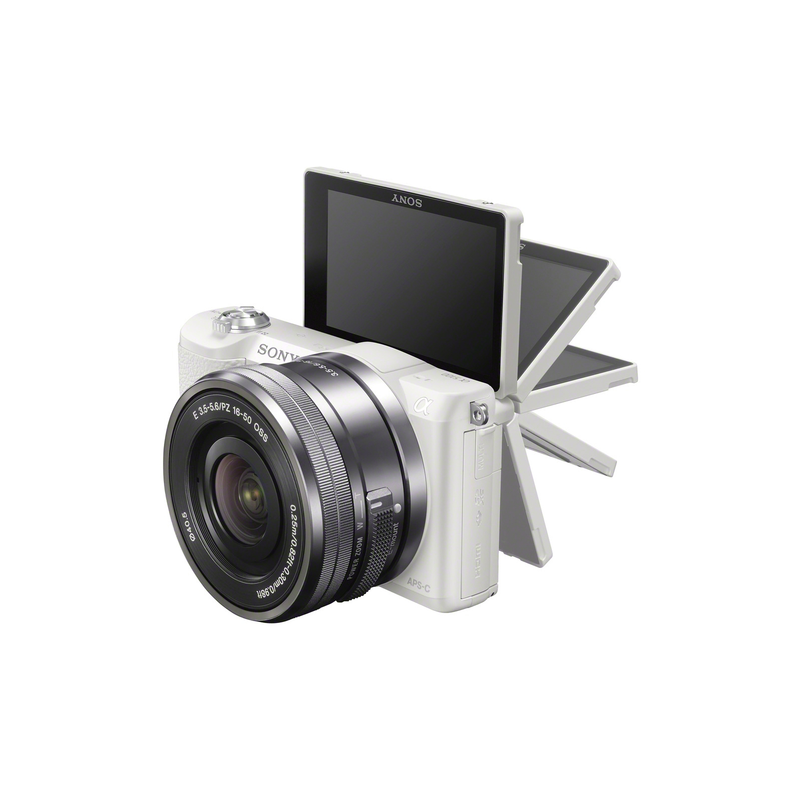Цифровий фотоапарат Sony Alpha 5100 kit 16-50 White (ILCE5100LW.CEC) зображення 4