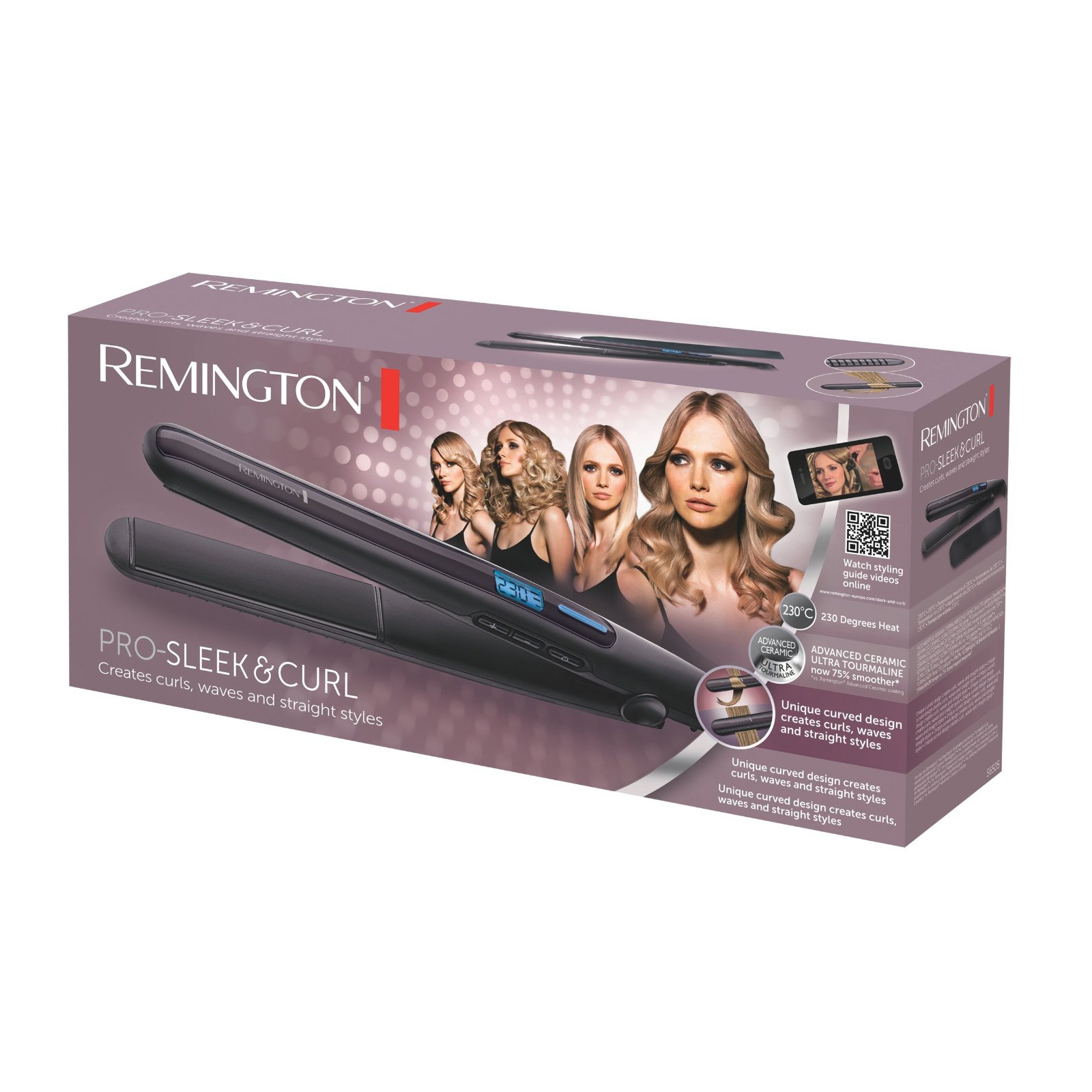 Вирівнювач для волосся Remington S6505 зображення 2
