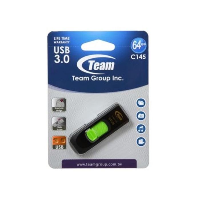 USB флеш накопитель Team 16Gb C145 Blue USB 3.0 (TC145316GL01) изображение 5