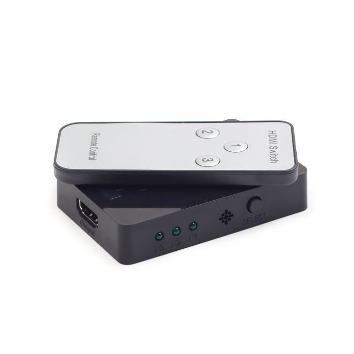 Коммутатор видео Cablexpert HDMI v. 1.4 (3 вх, 1 вых) (DSW-HDMI-34) изображение 3