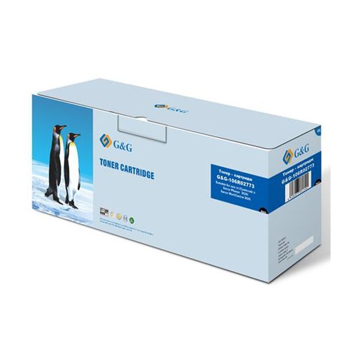 Картридж G&G для Xerox Phaser 3020/WC3025 Black (G&G-106R02773)