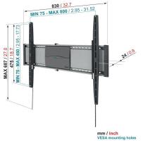 Кронштейн Vogels EFW 8305 Black (EFW8305) изображение 2